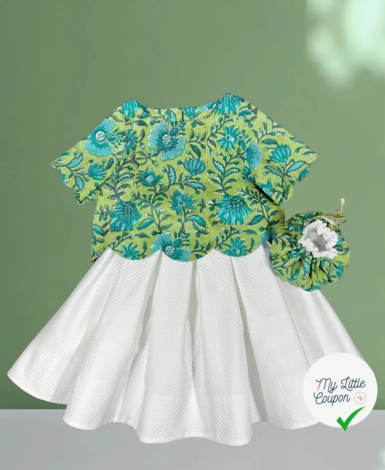 Justine, robe et top à pétales - L'Enfant Roi - My Little Coupon