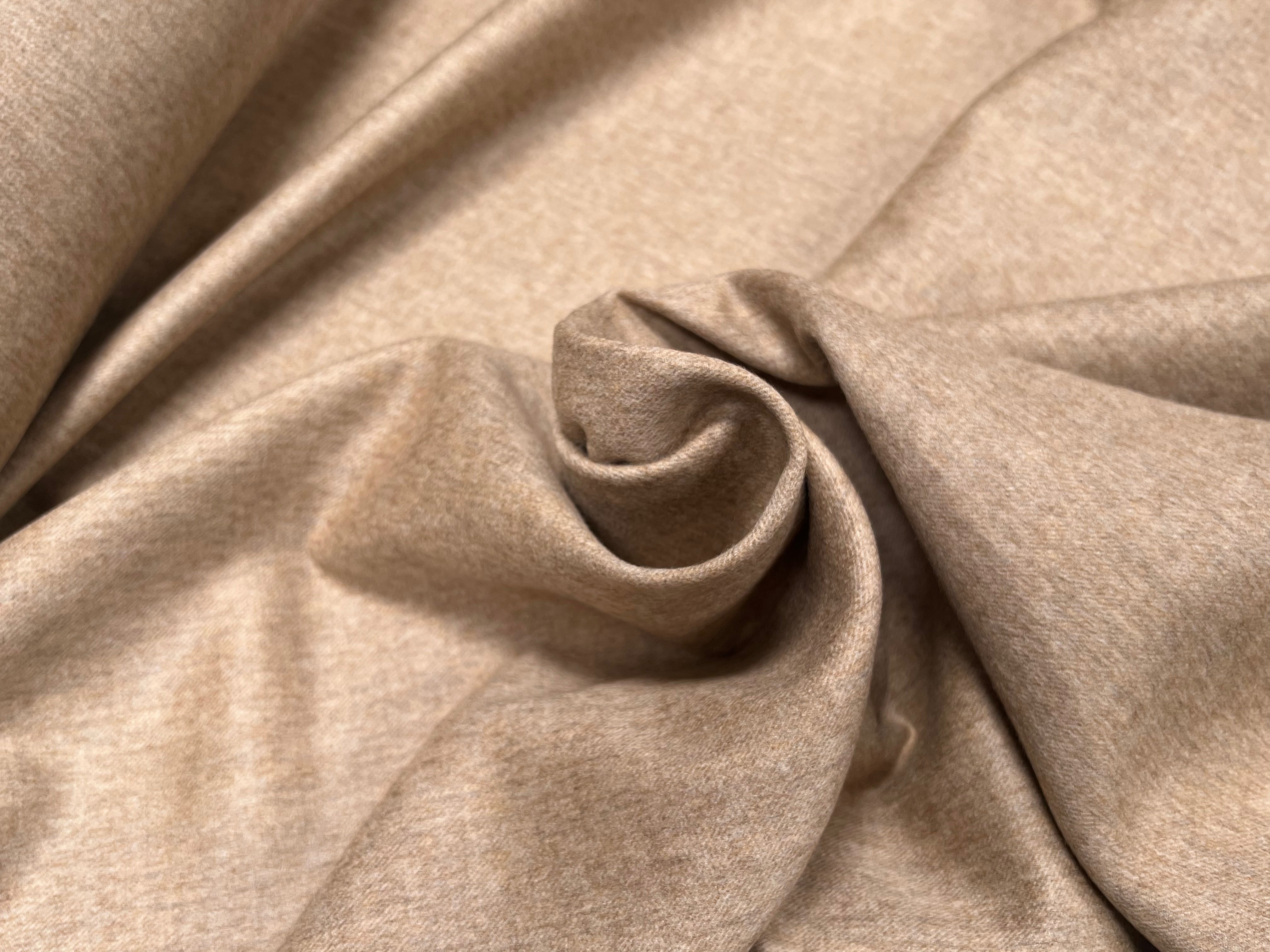 LAINAGE 100% CACHEMIRE DOUBLE FACE BEIGE ET GRIS - My Little Coupon