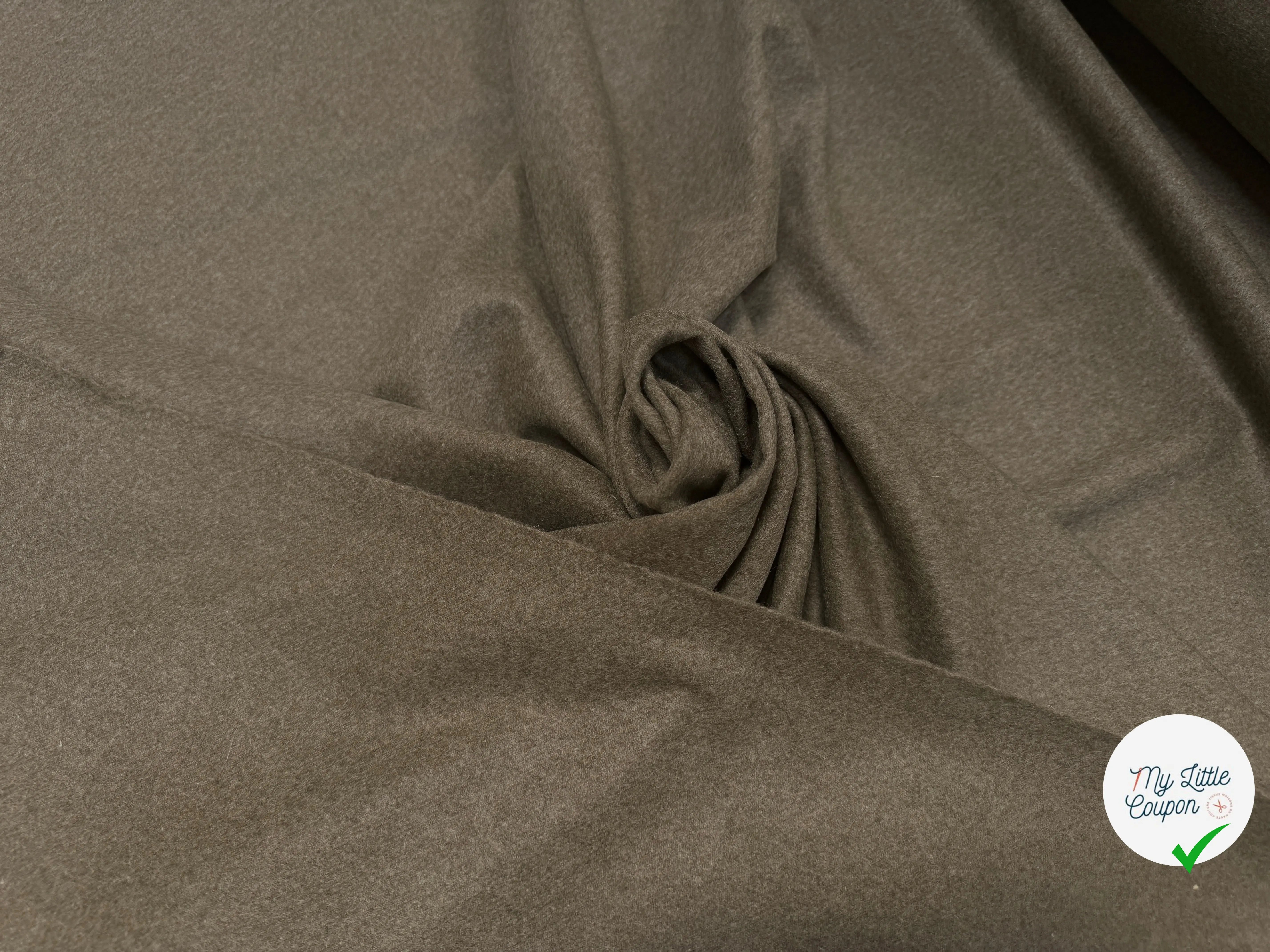 LAINAGE 100% CACHEMIRE KAKI GRIS - My Little Coupon