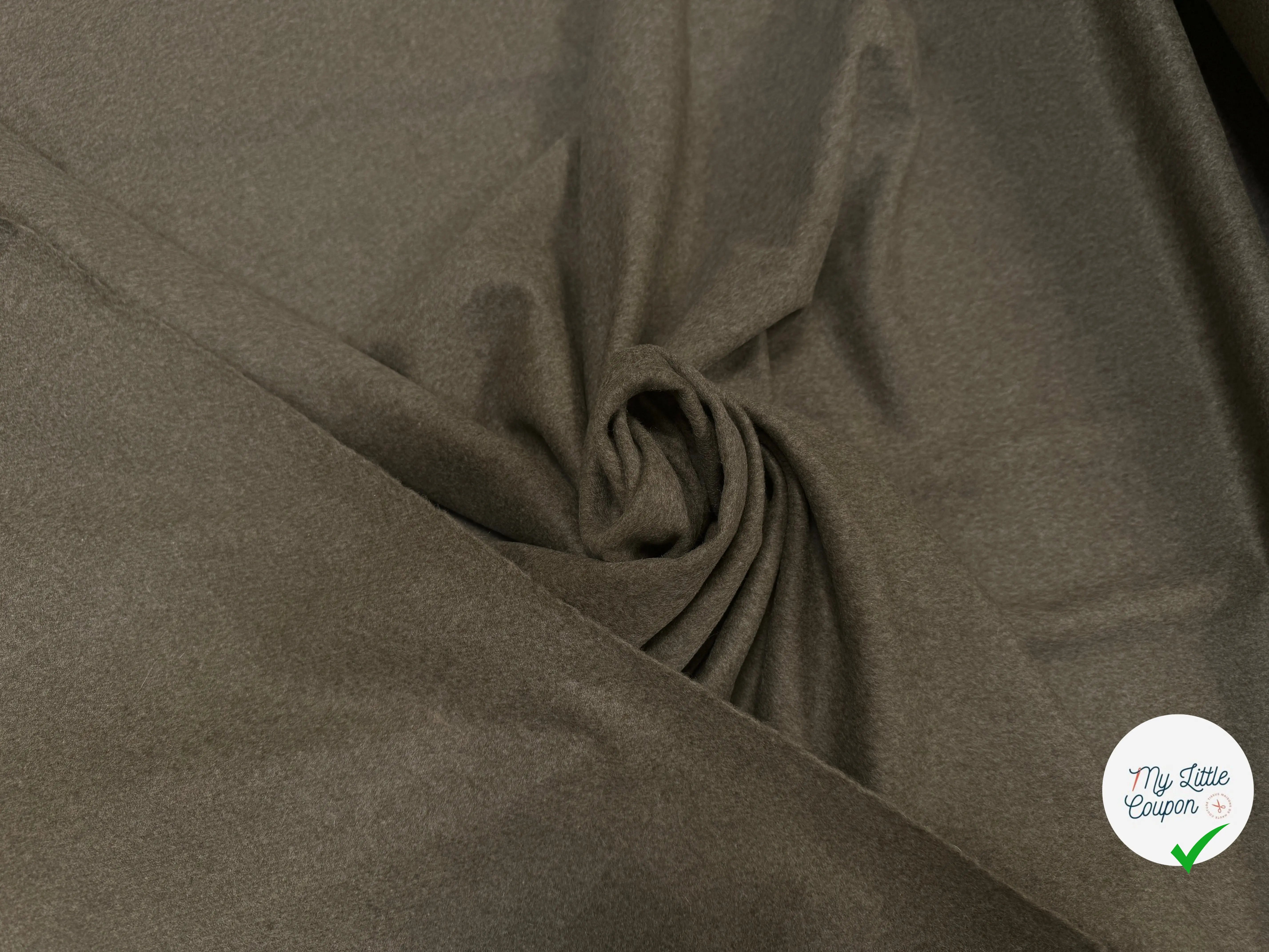 LAINAGE 100% CACHEMIRE KAKI GRIS - My Little Coupon