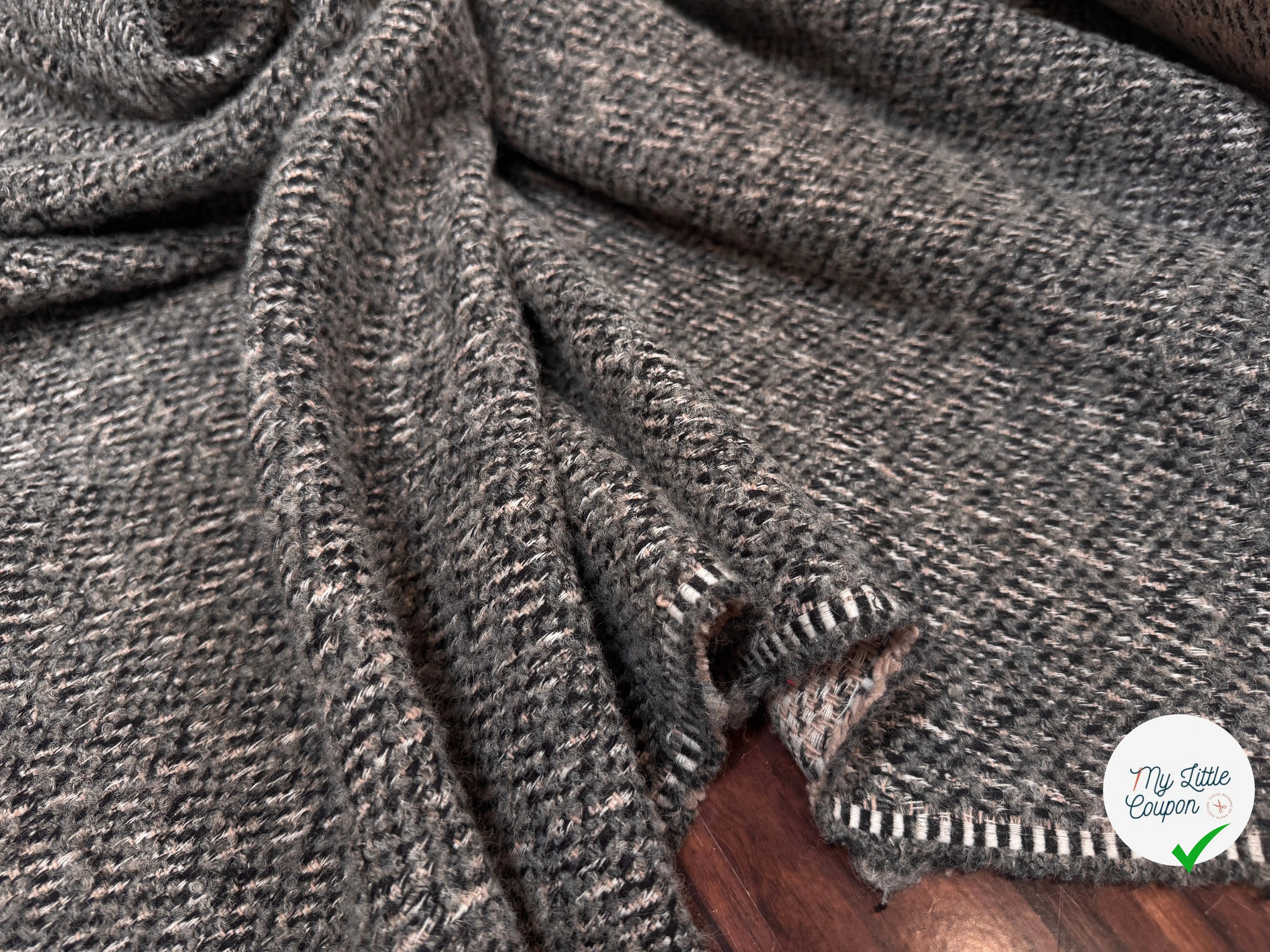 LAINAGE BOUCLETTE LEO MASTER ITALIEN GRIS - My Little Coupon