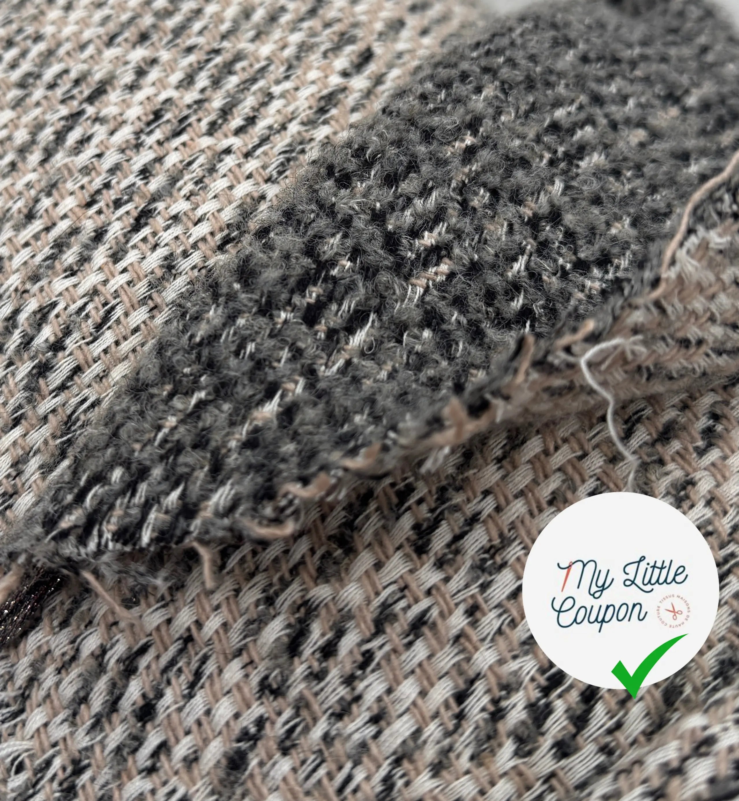 LAINAGE BOUCLETTE LEO MASTER ITALIEN GRIS - My Little Coupon