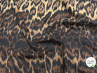 LAINAGE BOUCLETTE LÉOPARD BEIGE MARRON NOIR 100% LAINE - My Little Coupon