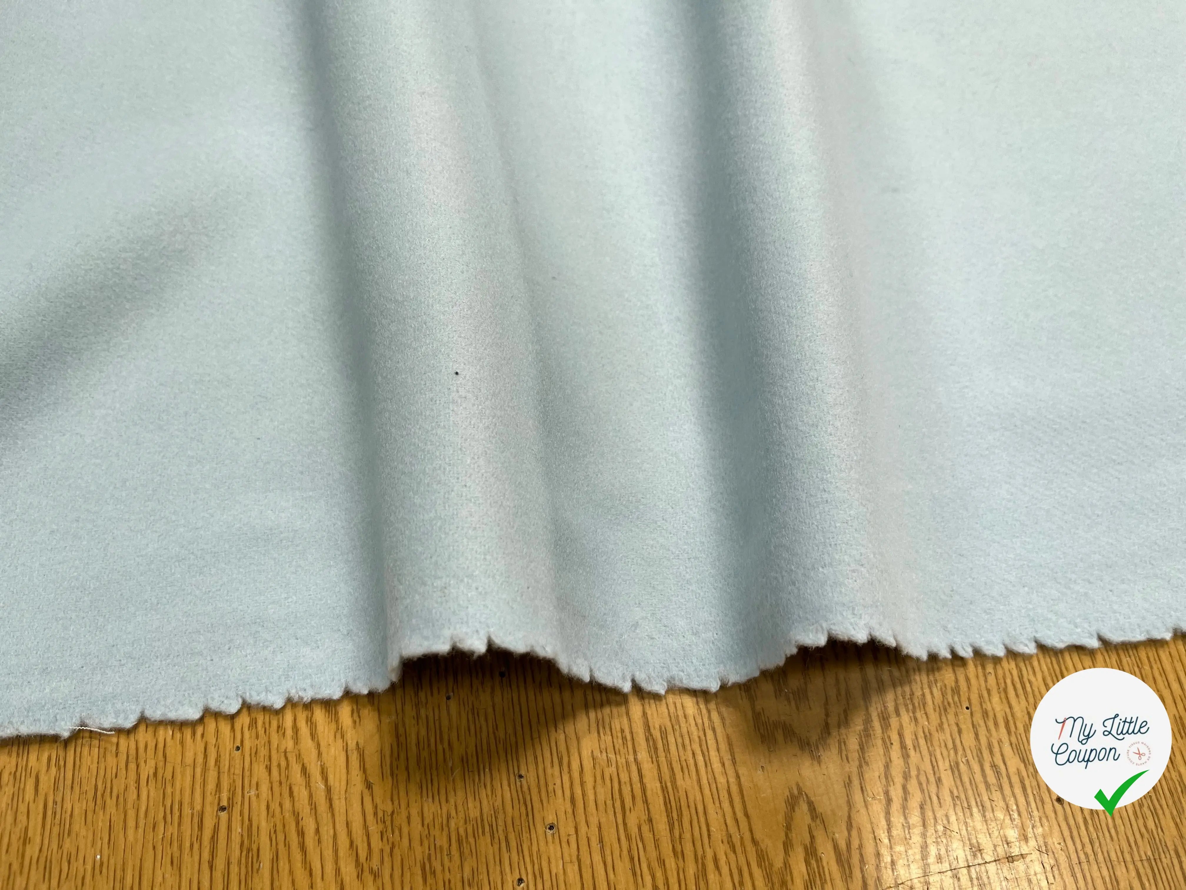 LAINAGE CABAN BLEU CLAIR 75% LAINE VIERGE - My Little Coupon