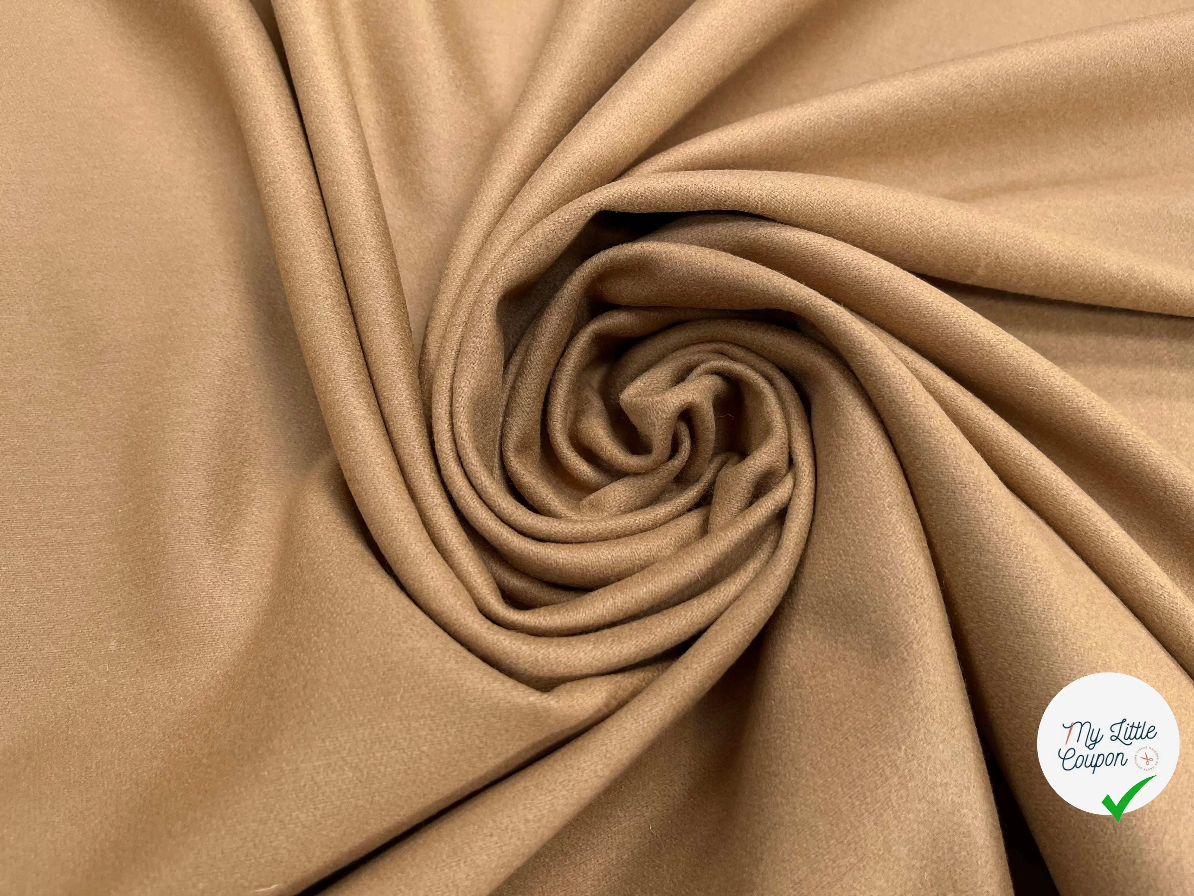 LAINAGE CABAN CARAMEL 80% LAINE VIERGE - My Little Coupon