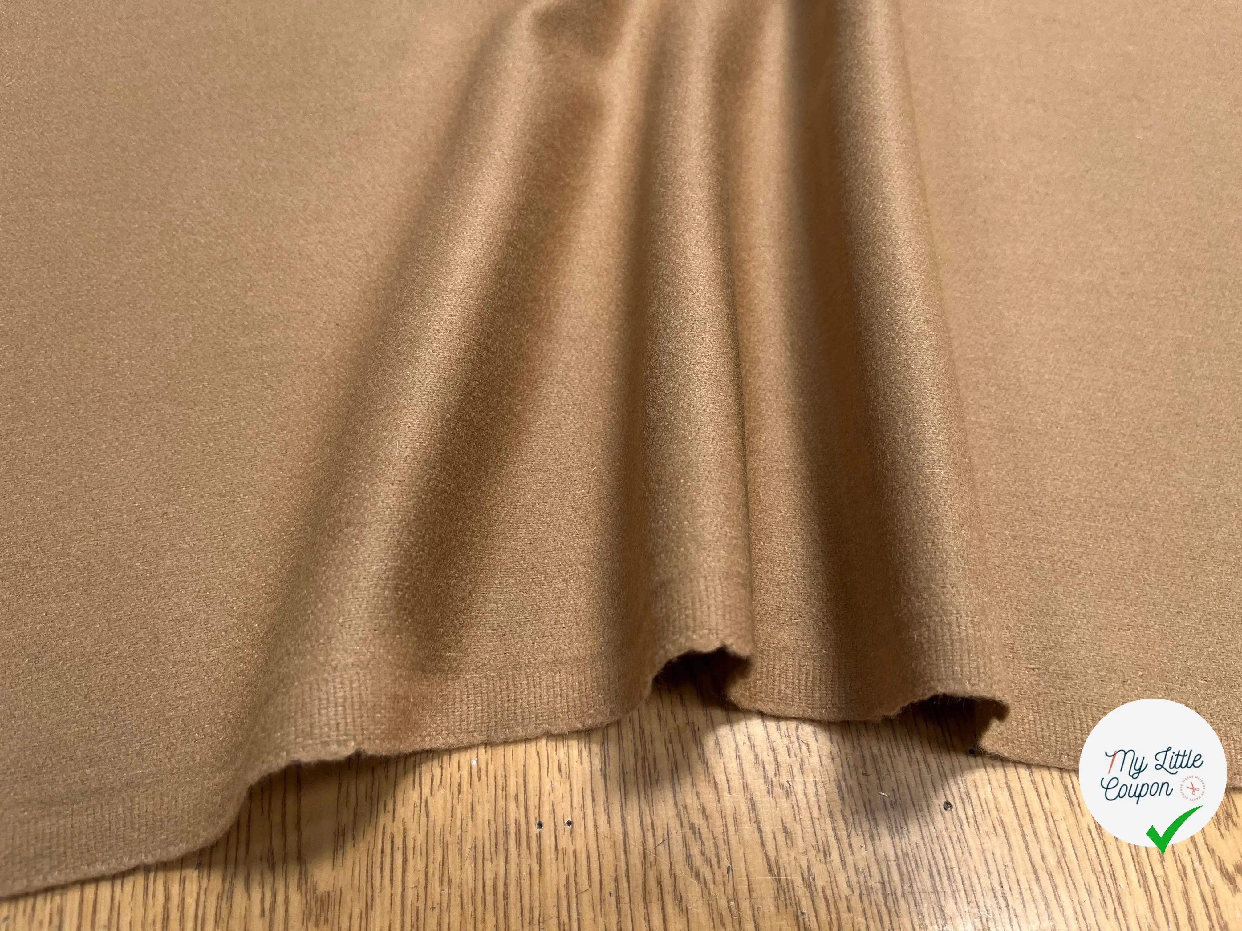 LAINAGE CABAN CARAMEL 80% LAINE VIERGE - My Little Coupon