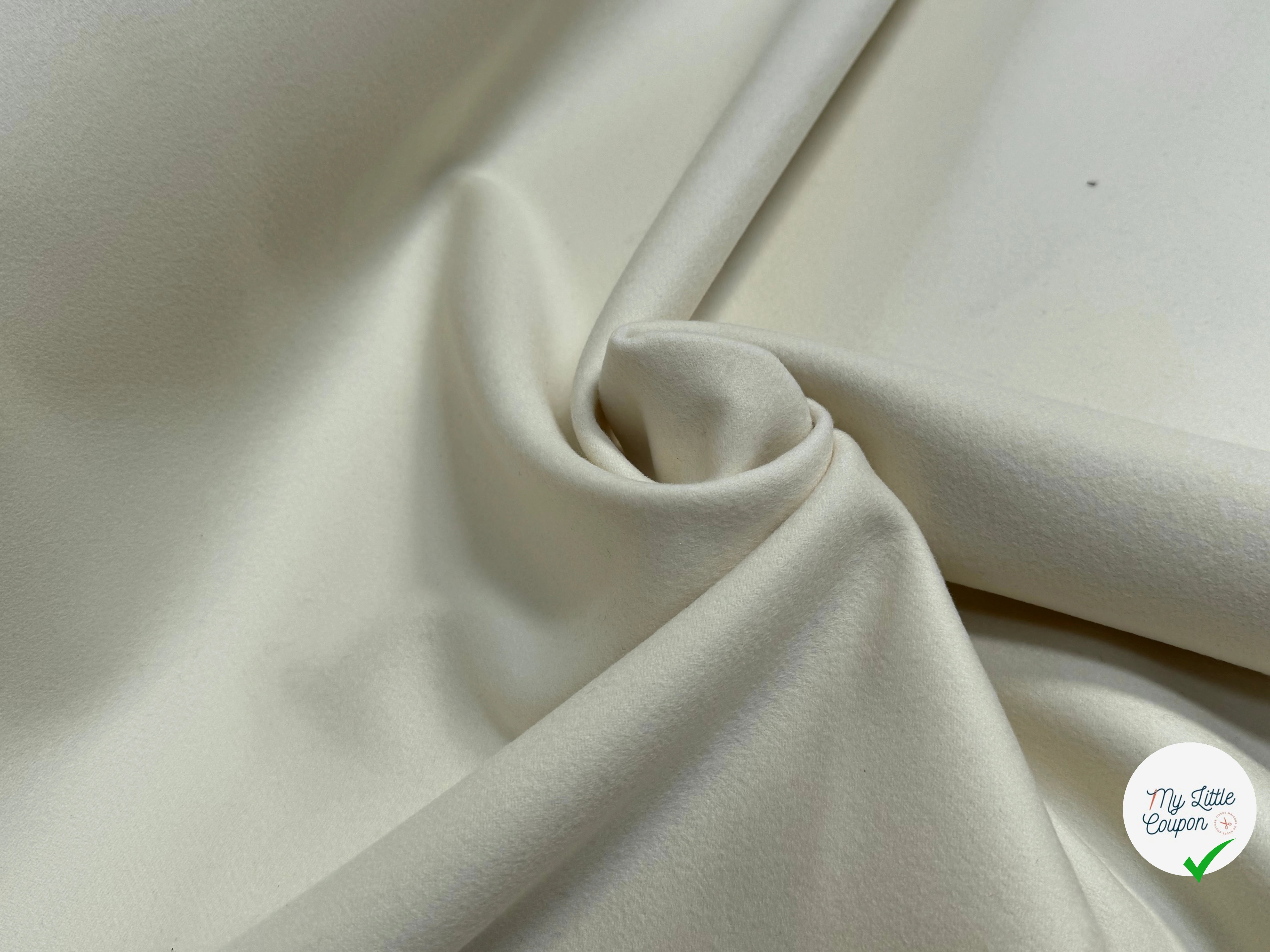 LAINAGE CABAN DOUX ULTRA BEAU BLANC CASSÉ - My Little Coupon