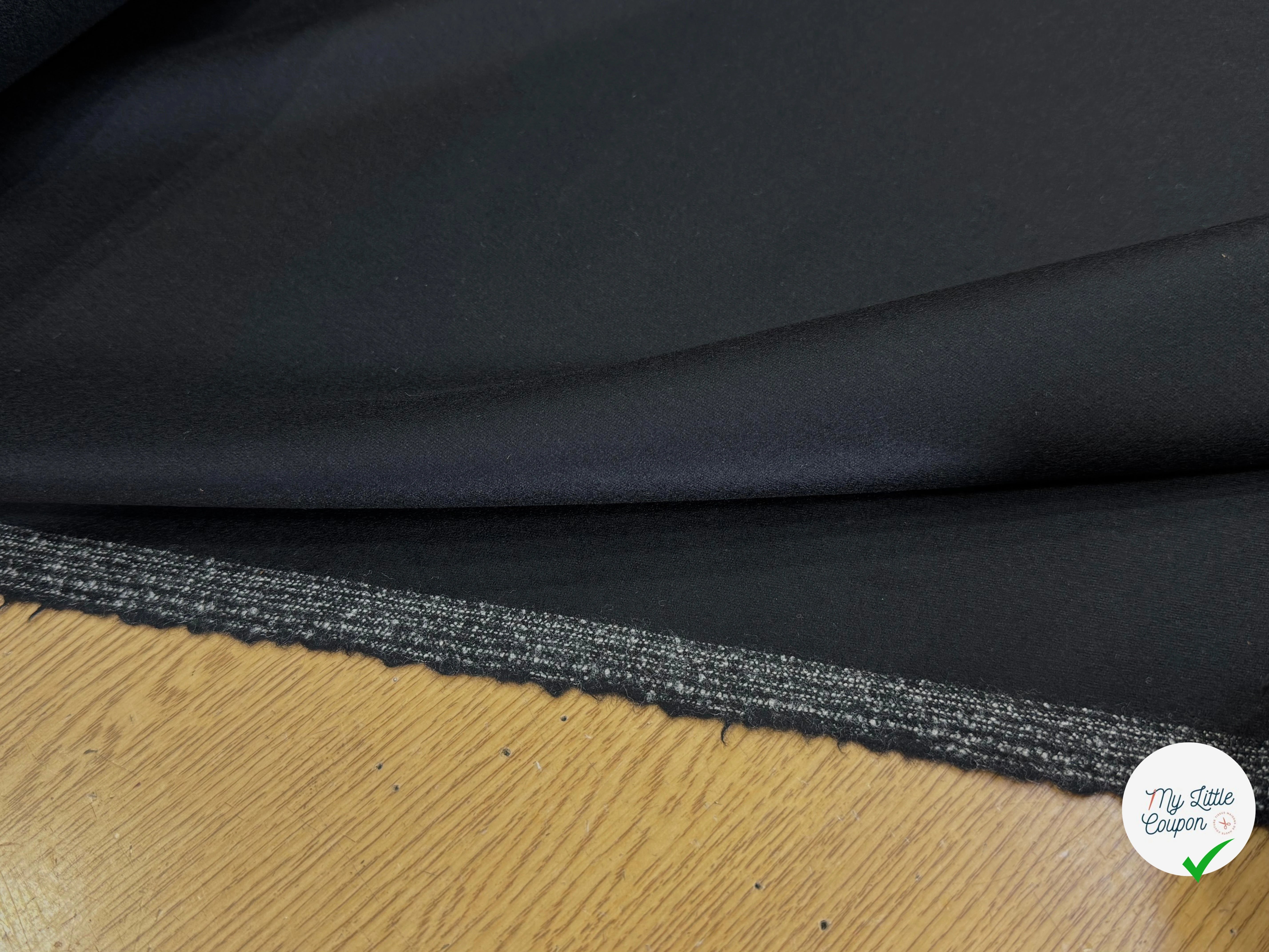 LAINAGE CABAN FIN NOIR 98% WV - My Little Coupon
