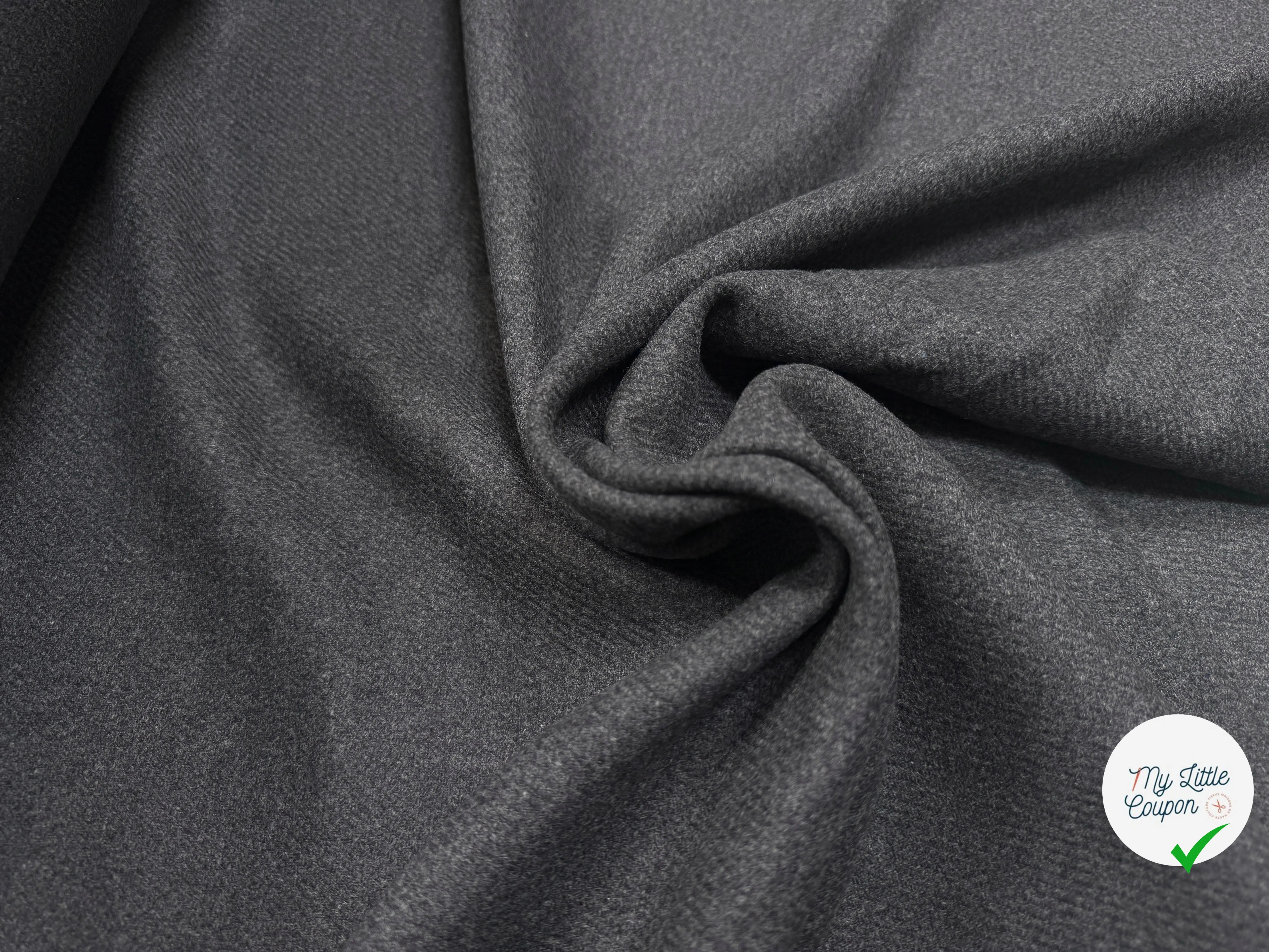 LAINAGE CABAN GRIS STRIÉ 87% LAINE - My Little Coupon