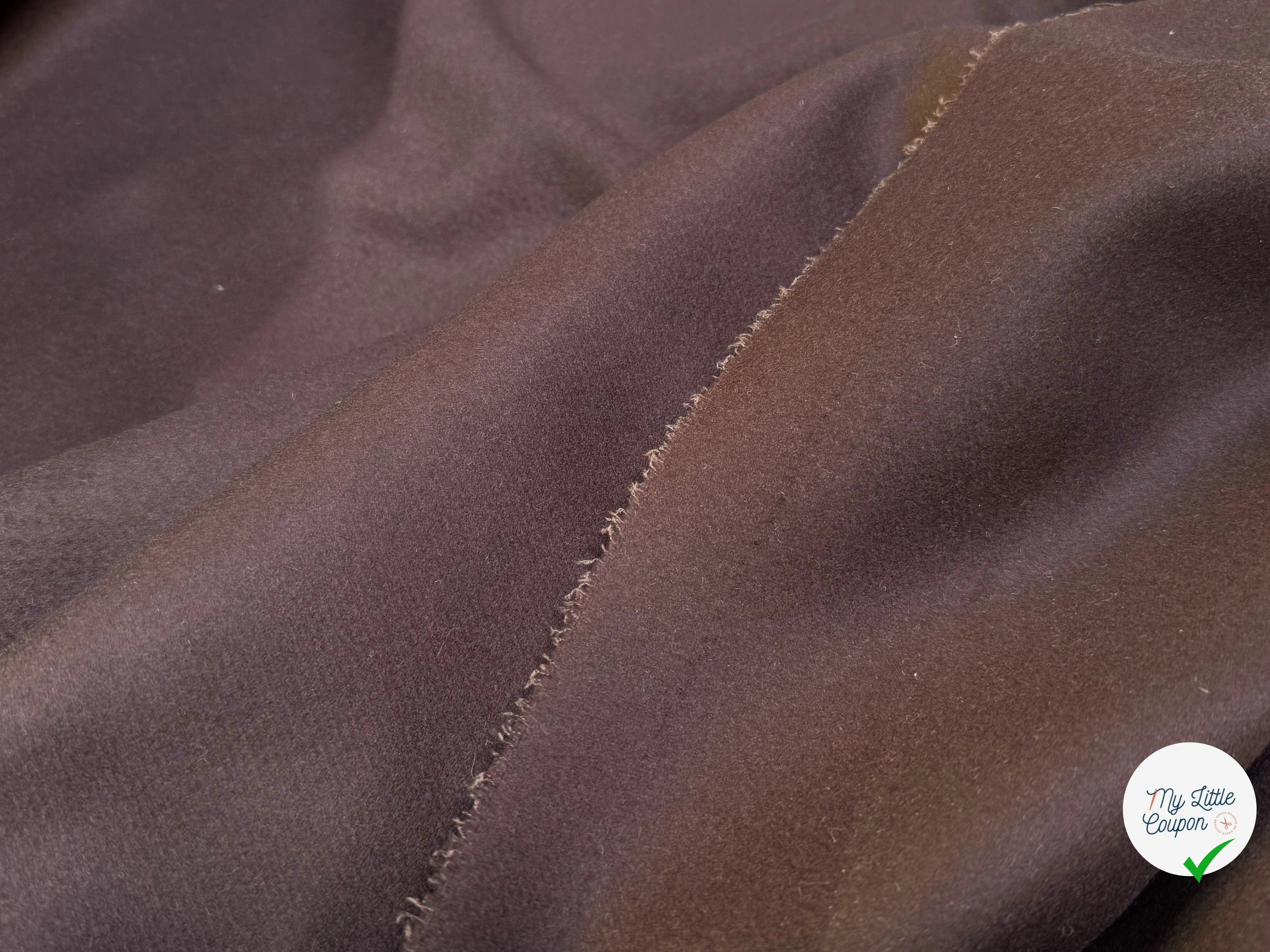 LAINAGE CABAN MARRON FONCÉ SUBLIME - My Little Coupon
