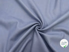 LAINAGE CABAN STRIÉ BLEU - My Little Coupon - tissu - coudre
