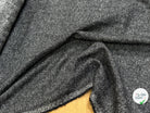 DRAPERIE CHEVRON DE LAINE GRIS CHINÉ TOUCHER DOUX - My Little Coupon