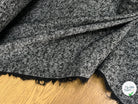 LAINAGE CHINÉ NOIR BLANC 100% LAINE - My Little Coupon