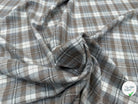 LAINAGE ECOSSAIS GRIS BLEU CLAIR - My Little Coupon