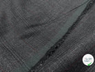 LAINAGE FIN CARREAUX FOND NOIR - My Little Coupon - tissu - coudre