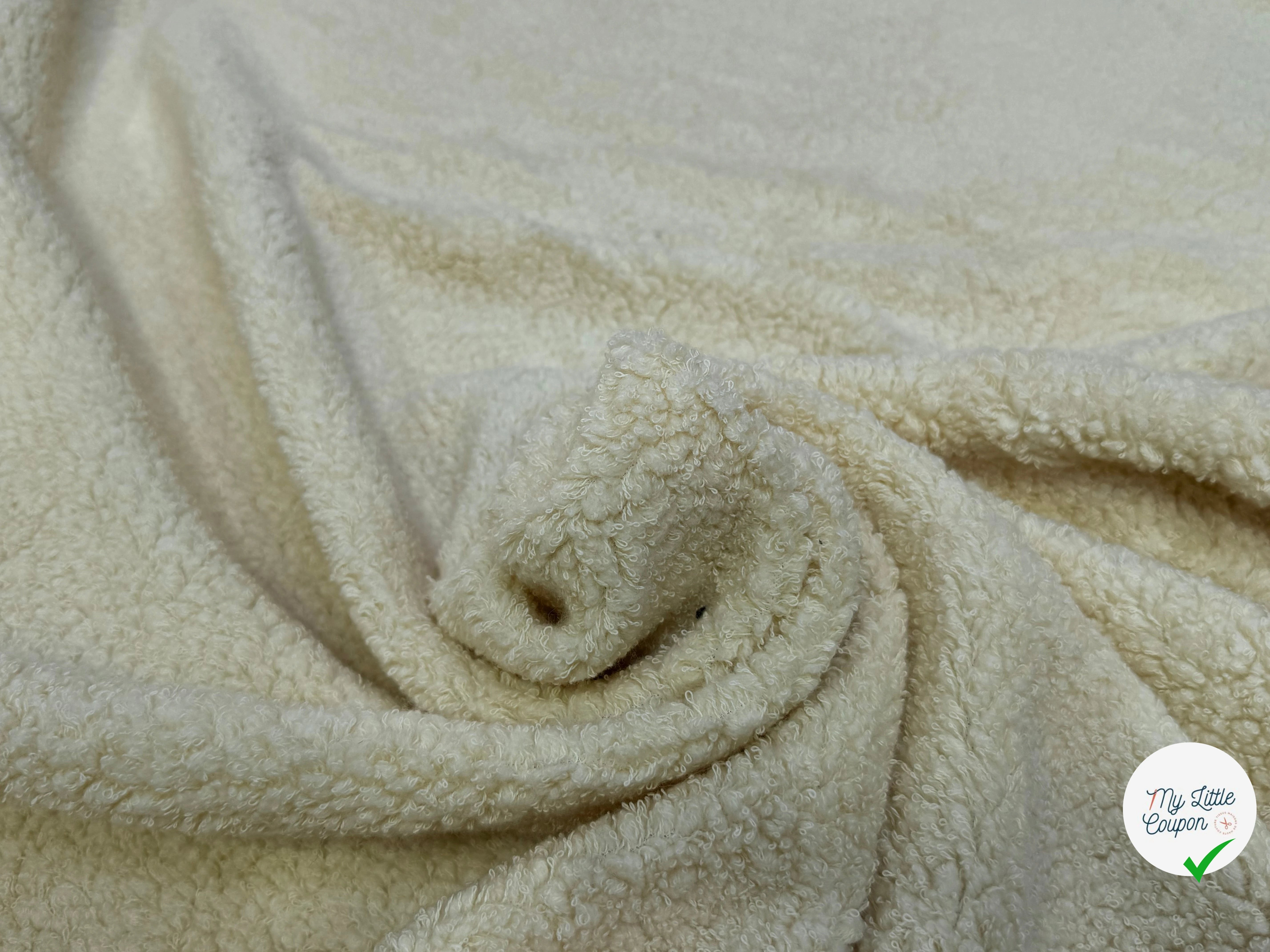 LAINAGE FOURRURE MOUTON BOURGEOIS ÉCRU - My Little Coupon