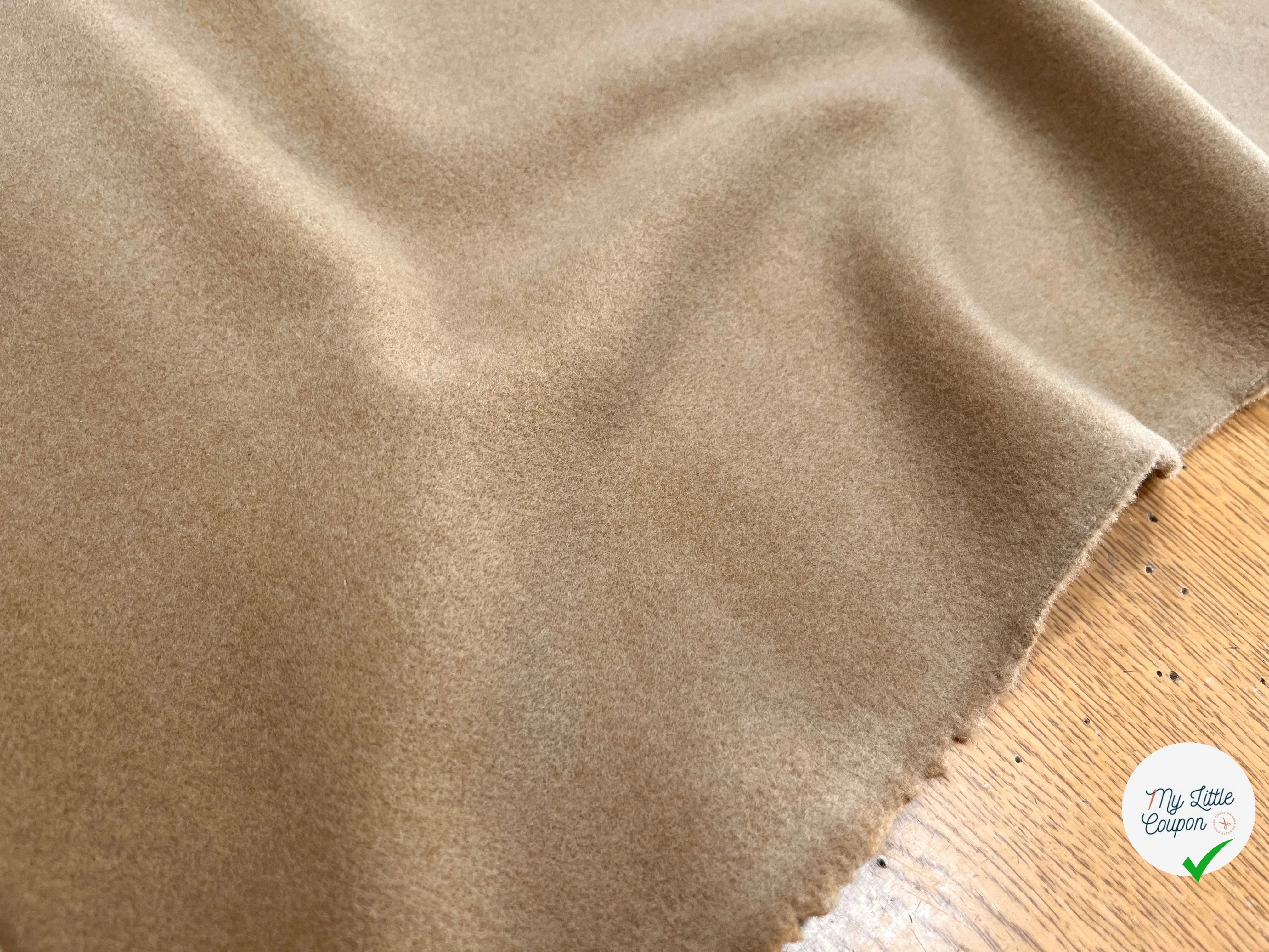 LAINAGE MANTEAU 65% CASHEMERE BEIGE FONCÉ - My Little Coupon