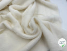 LAINAGE MANTEAU ALPAGA ASPECT FOURRURE BLANC CASSÉ PRESTIGE - My Little Coupon - tissu - coudre