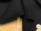 LAINAGE MANTEAU BLACK LOURD 152CM 100% LAINE - My Little Coupon