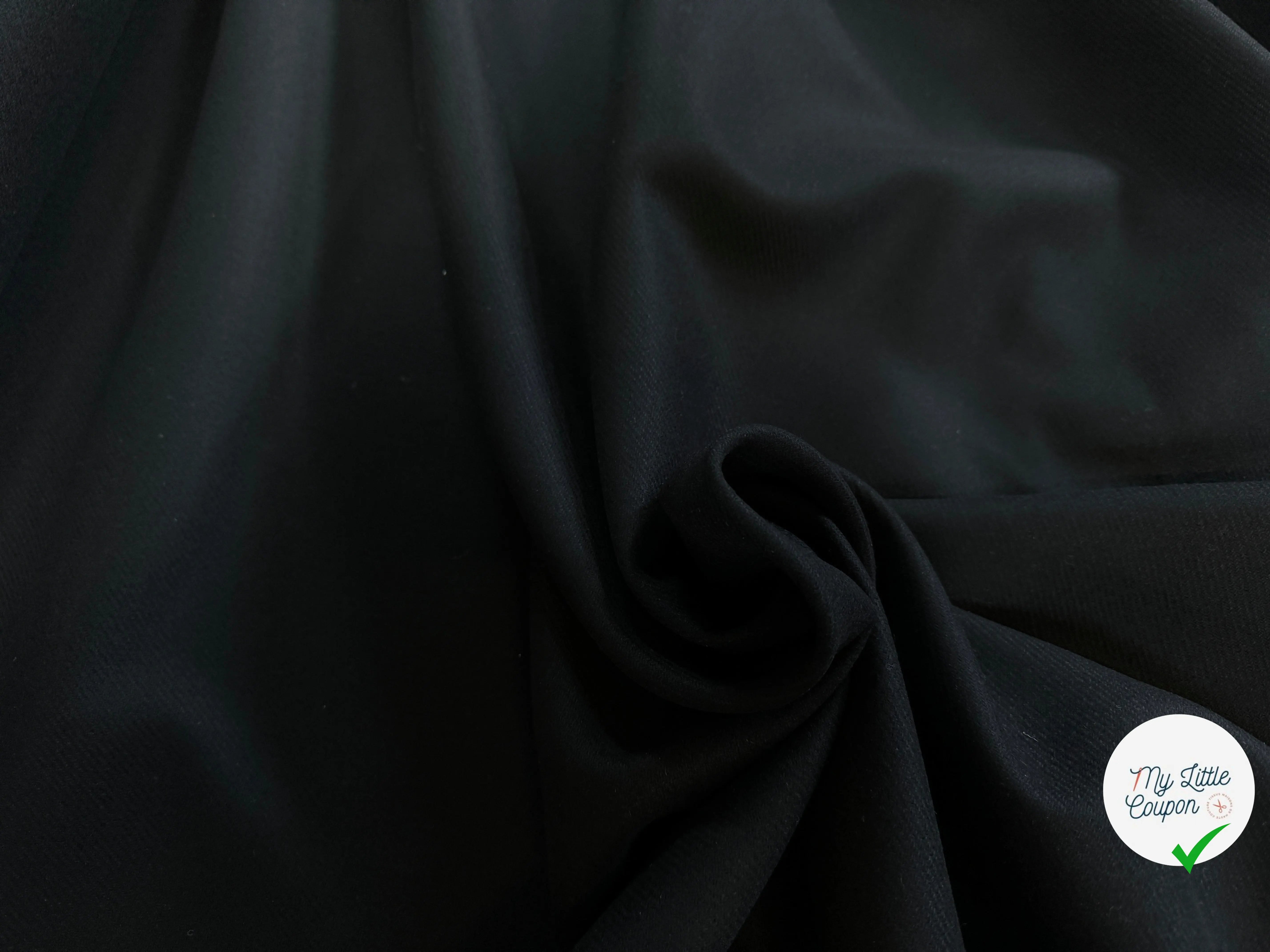 LAINAGE MANTEAU CABAN STRIÉ 3% CACHEMIRE BELLUCCI - My Little Coupon