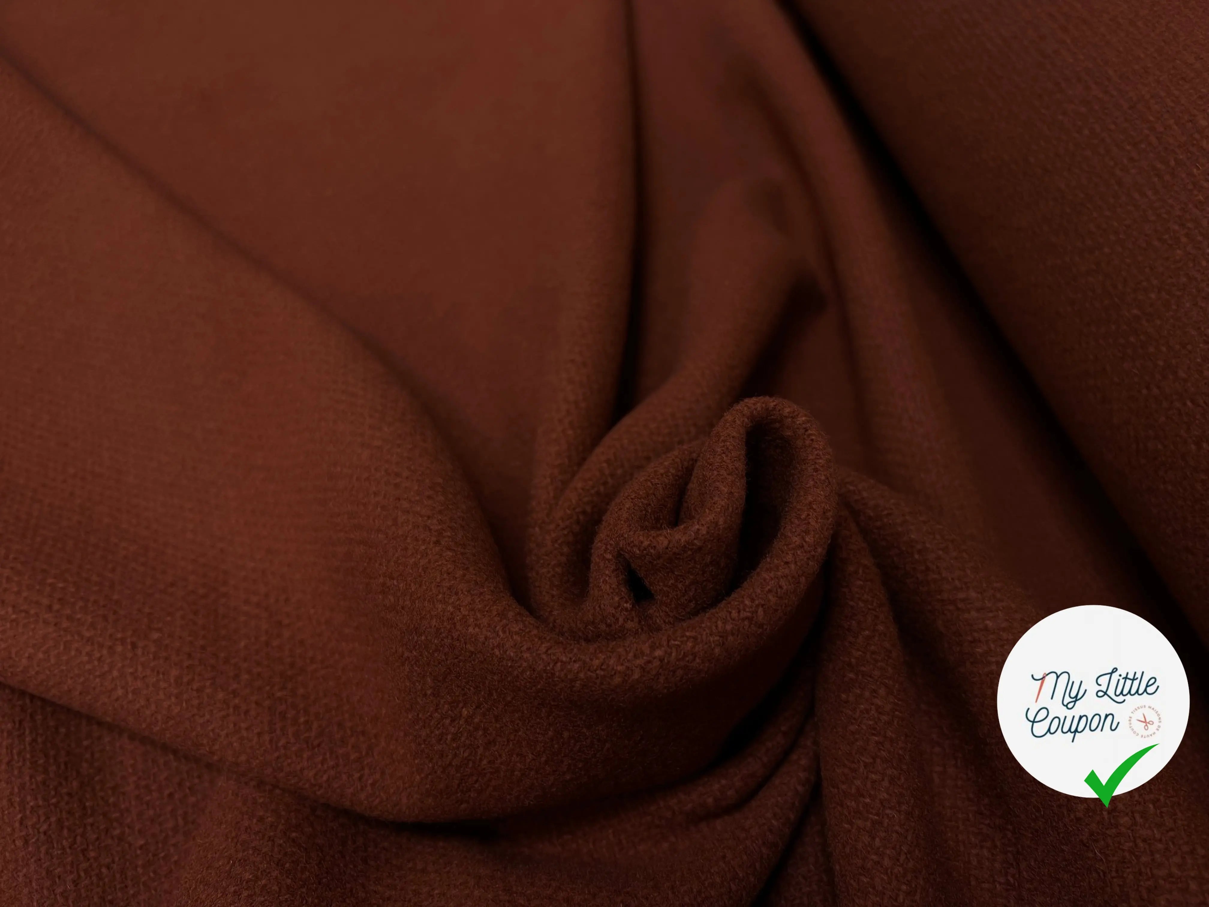 LAINAGE MANTEAU CANEVAS ROUX ÉCUREUIL - My Little Coupon