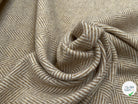 LAINAGE MANTEAU CHEVRON BEIGE CRÊME 100% LAINE - My Little Coupon