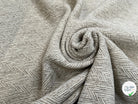 LAINAGE MANTEAU CHEVRON BEIGE GRIS - My Little Coupon