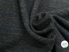 LAINAGE MANTEAU CHEVRON MULTICOLORES BLEU VERT GRIS 100% LAINE - My Little Coupon