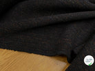 LAINAGE MANTEAU CHEVRON MULTICOLORES MARRON BLEU JAUNE 100% LAINE - My Little Coupon
