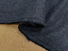 LAINAGE MANTEAU DOUX ENVERS STRIÉ BLEU GRIS - My Little Coupon
