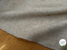 LAINAGE MANTEAU DOUX VANILLE MOUCHETÉ 100% LAINE - My Little Coupon