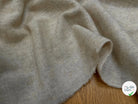 LAINAGE MANTEAU DOUX VANILLE MOUCHETÉ 100% LAINE - My Little Coupon