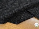 LAINAGE MANTEAU HIGHLAND STYLE GRIS FONCÉ ET NOIR - My Little Coupon