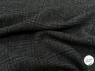 LAINAGE MANTEAU HIGHLAND STYLE GRIS FONCÉ ET NOIR - My Little Coupon