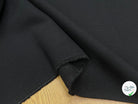 LAINAGE MANTEAU LOURD ASPECT TRICOT  100% LAINE NOIR - My Little Coupon