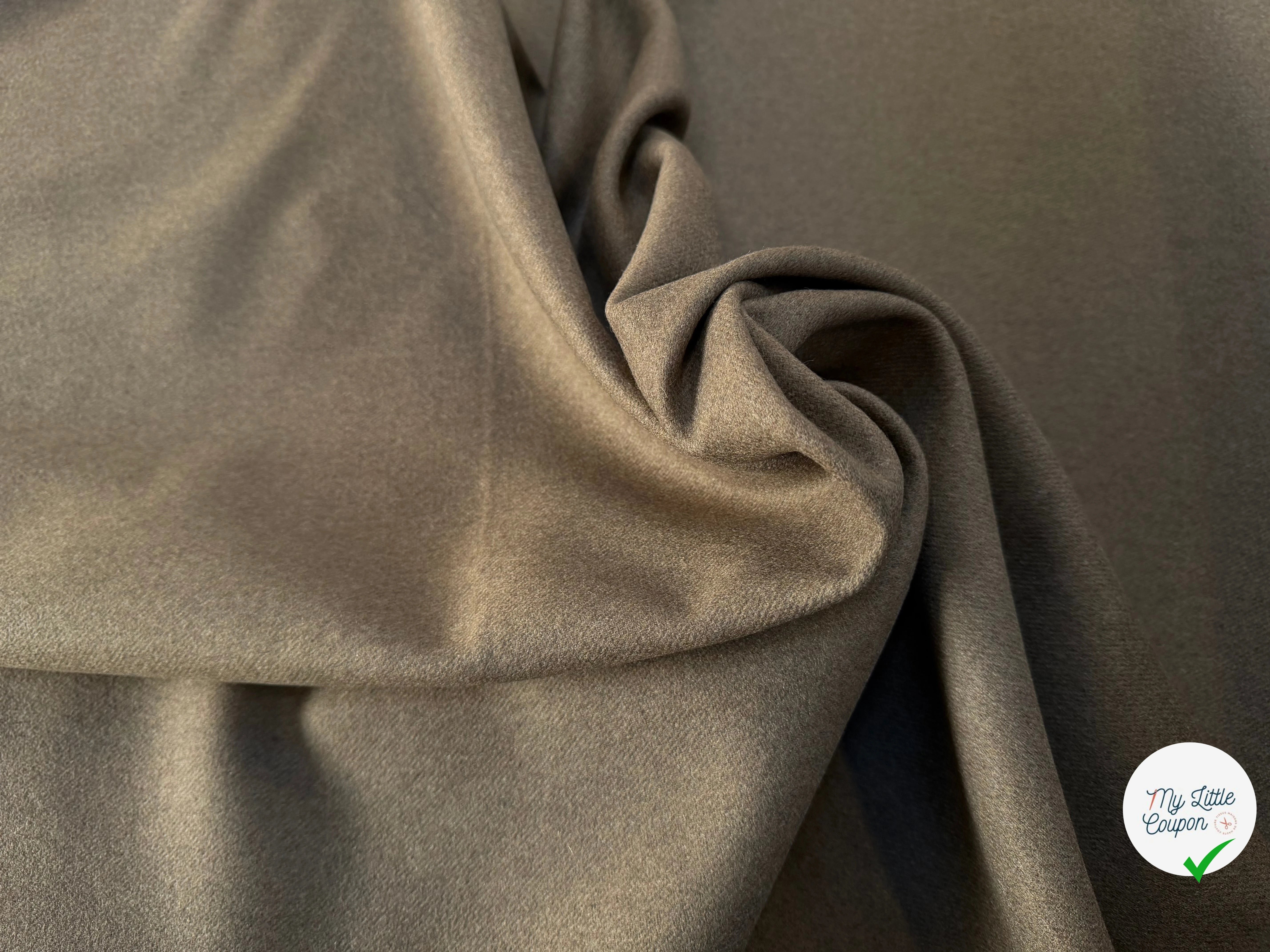 LAINAGE MANTEAU MANTECO VERT OLIVE 70% LAINE - My Little Coupon