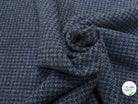 LAINAGE MANTEAU PETIT CARREAUX CHIC BLEU 100% LAINE 145CM - My Little Coupon