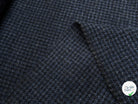LAINAGE MANTEAU PETIT CARREAUX CHIC BLEU 100% LAINE 145CM - My Little Coupon