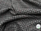 LAINAGE MANTEAU PIED DE COQ GRIS À CARREAUX 100% LAINE - My Little Coupon