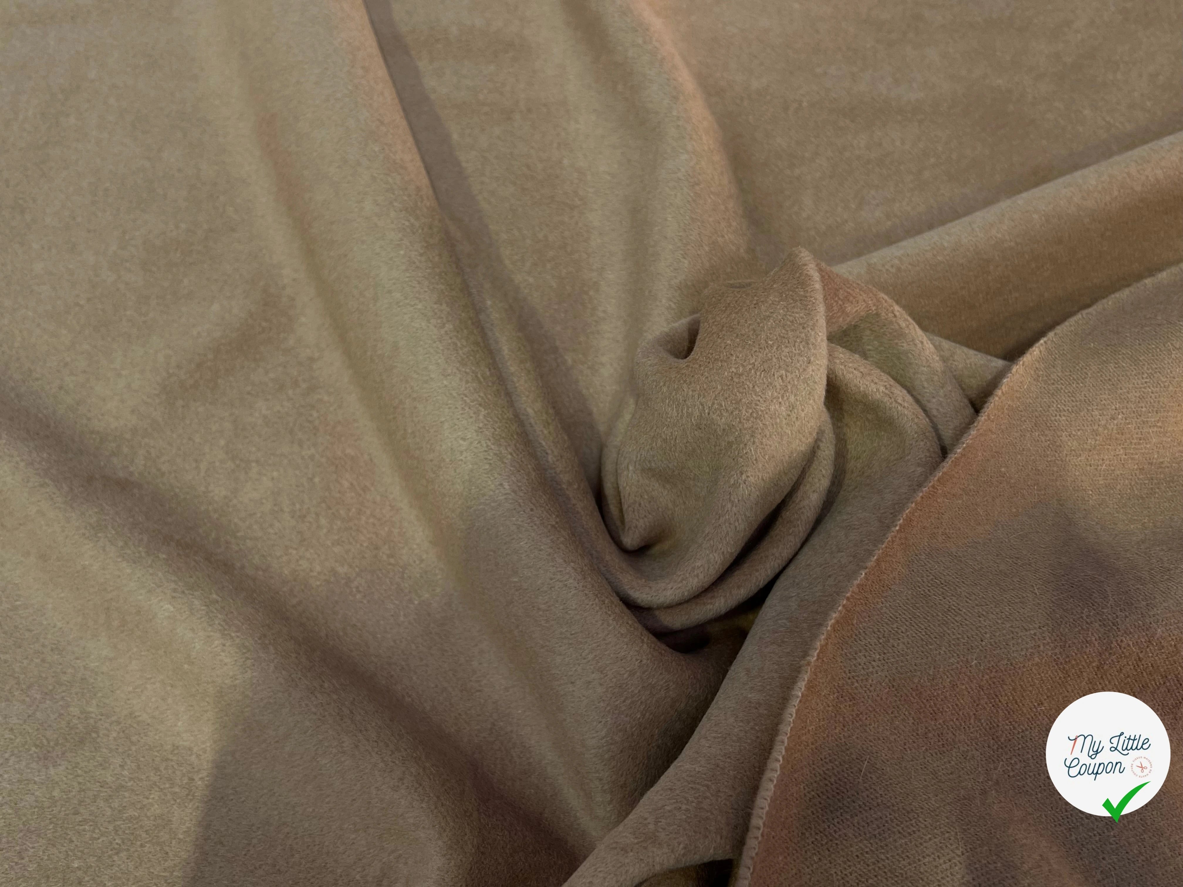 LAINAGE MANTEAU POIL COURT CHAMOIS 15% CACHEMIRE - My Little Coupon