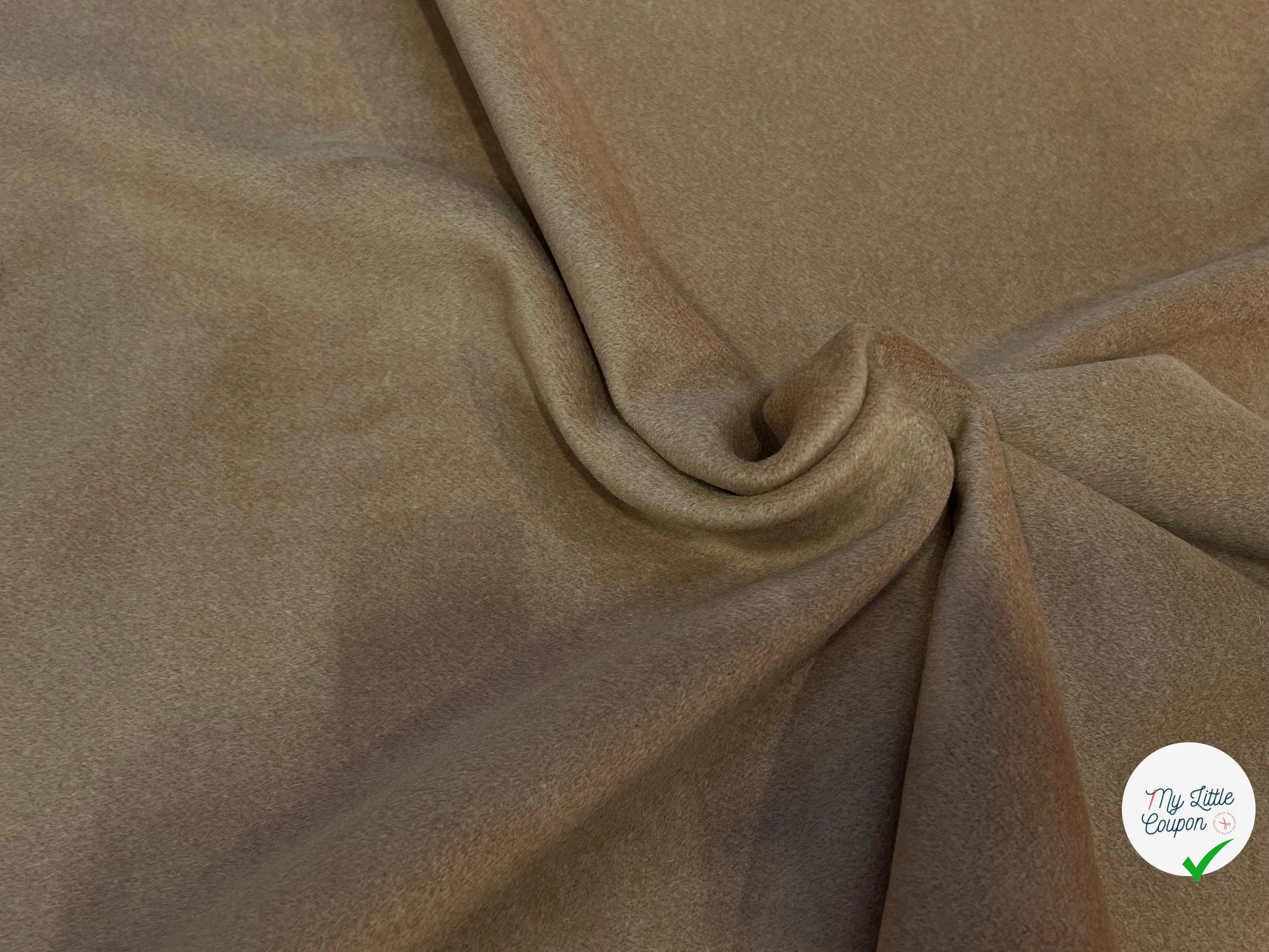 LAINAGE MANTEAU POIL COURT CHAMOIS 15% CACHEMIRE - My Little Coupon