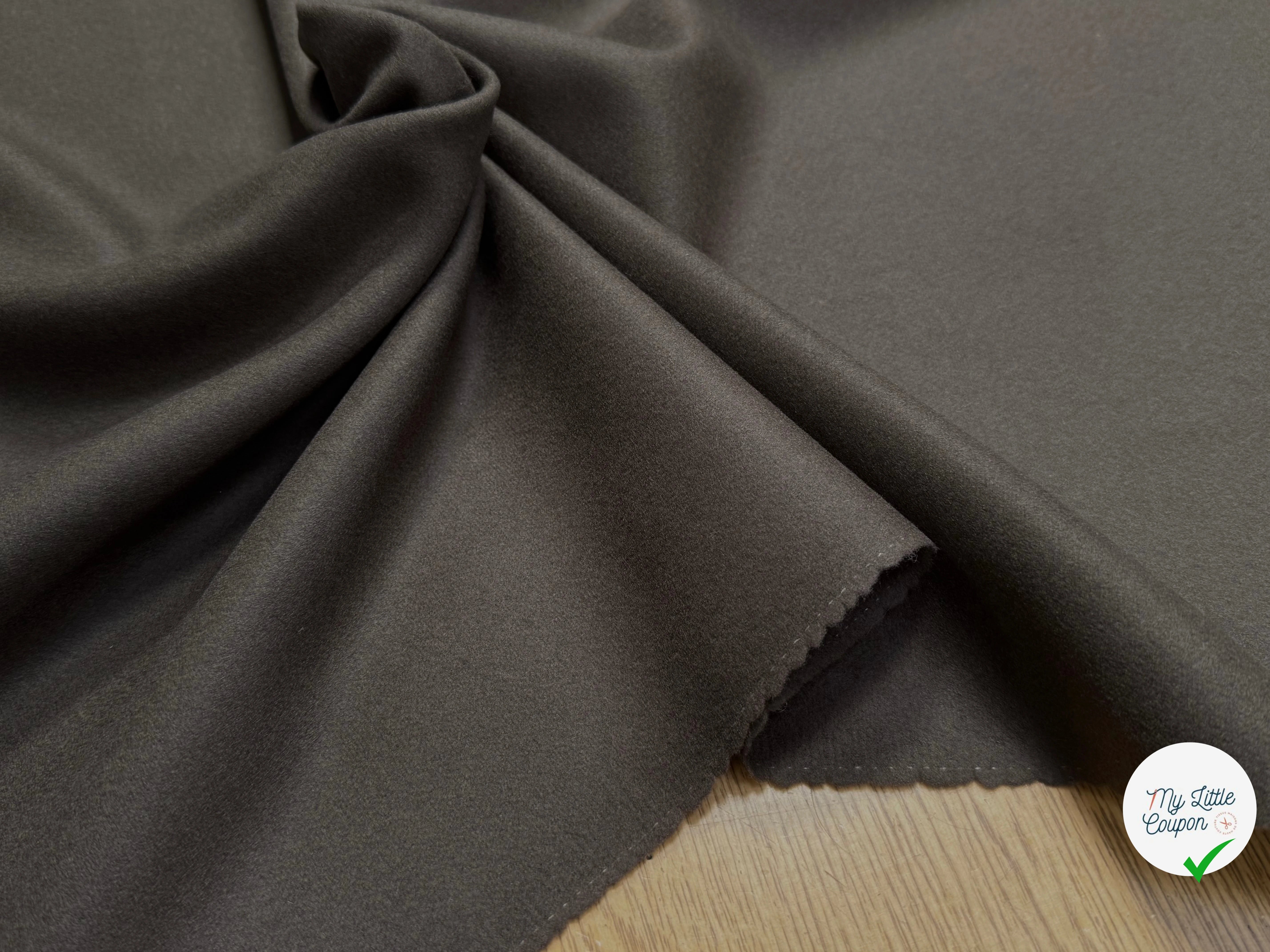 LAINAGE MANTEAU QUALITÉ BREAK MARRON GLACÉ - My Little Coupon