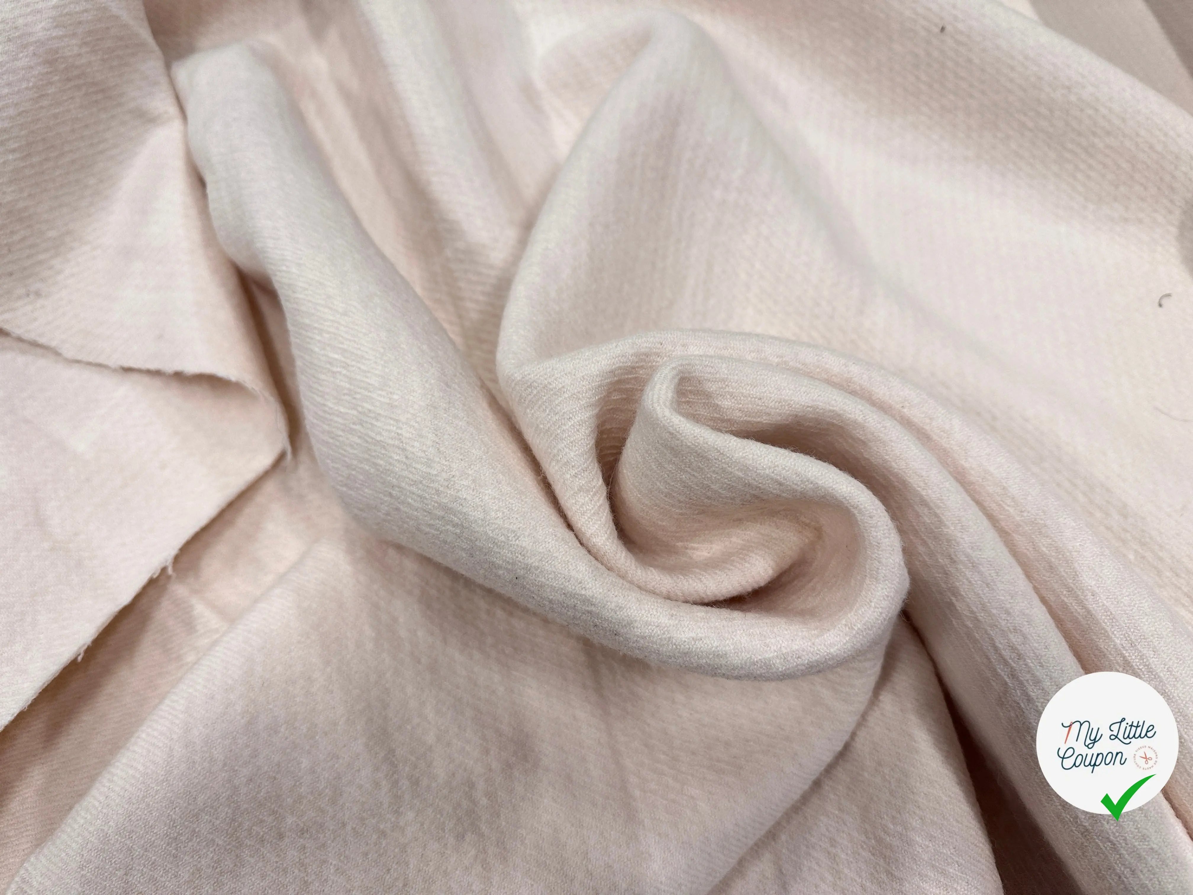 LAINAGE MANTEAU ROSE POUDRÉ SAUMON MSO