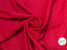 LAINAGE MANTEAU ROUGE CERISE UNI - My Little Coupon