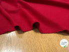 LAINAGE MANTEAU ROUGE CERISE UNI - My Little Coupon