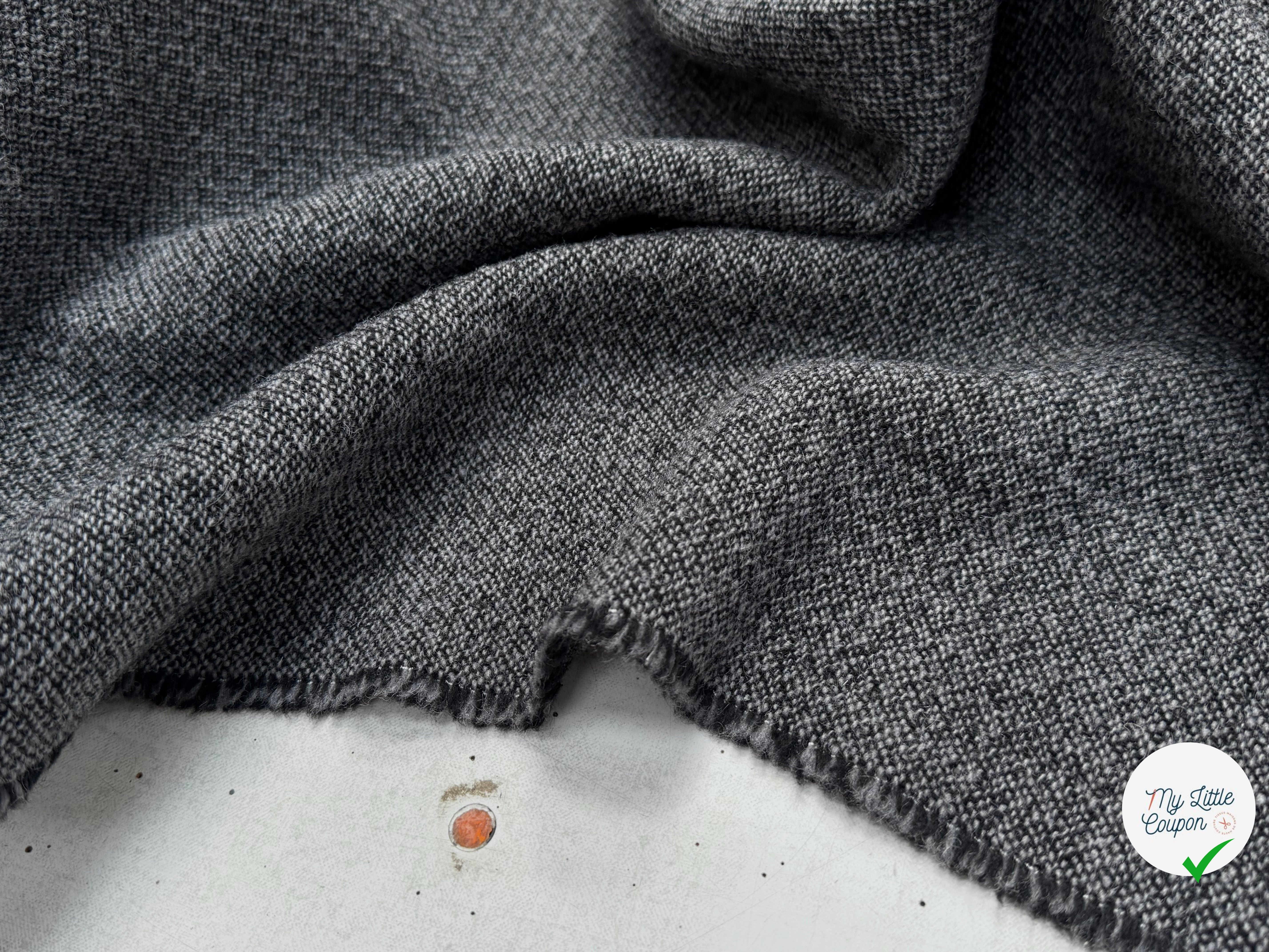 LAINAGE MANTEAU TRICOTÉ GRIS CHIC - My Little Coupon