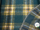 LAINAGE MANTEAUX ÉCOSSAIS JAUNE ET VERT - My Little Coupon - tissu - coudre