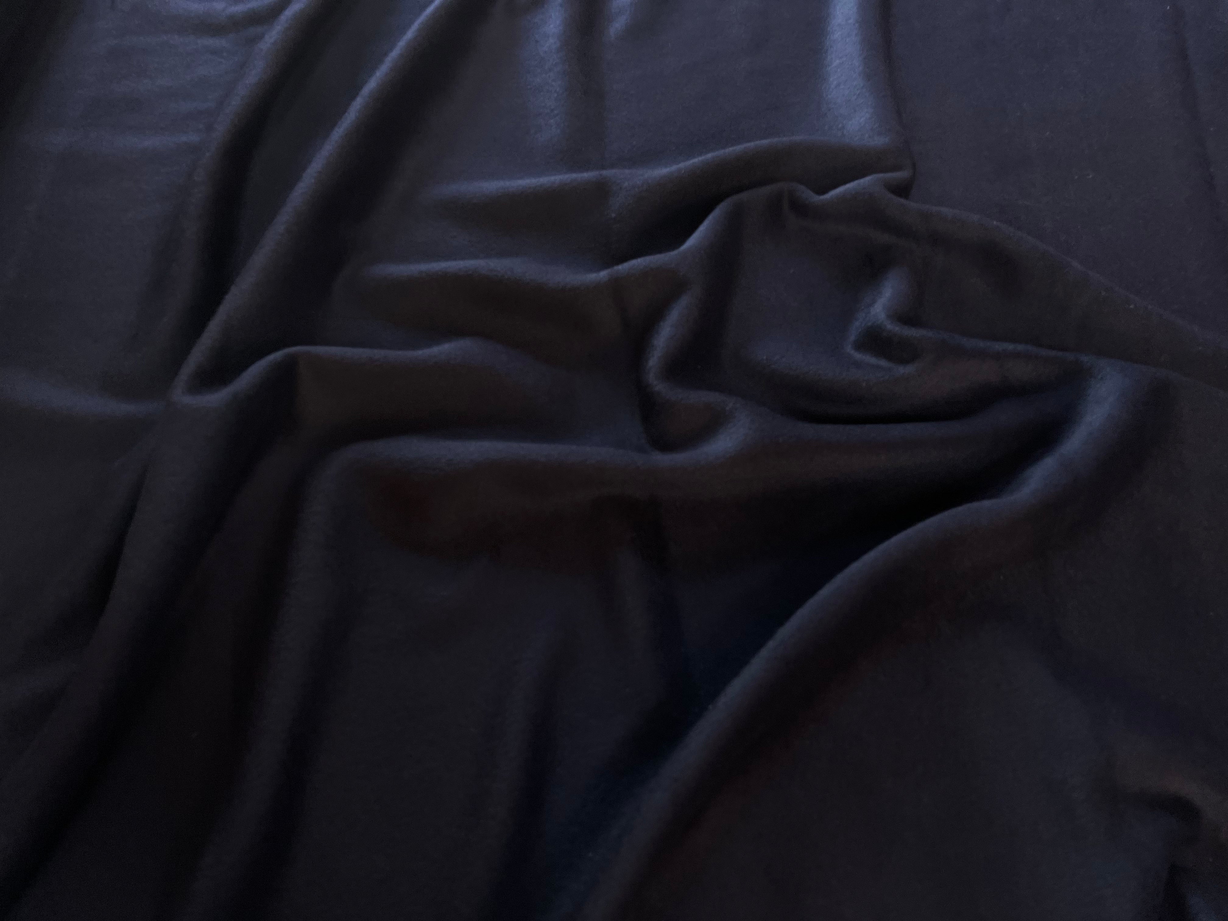 LAINAGE MOHAIR BLEU NUIT POILS COURTS - My Little Coupon