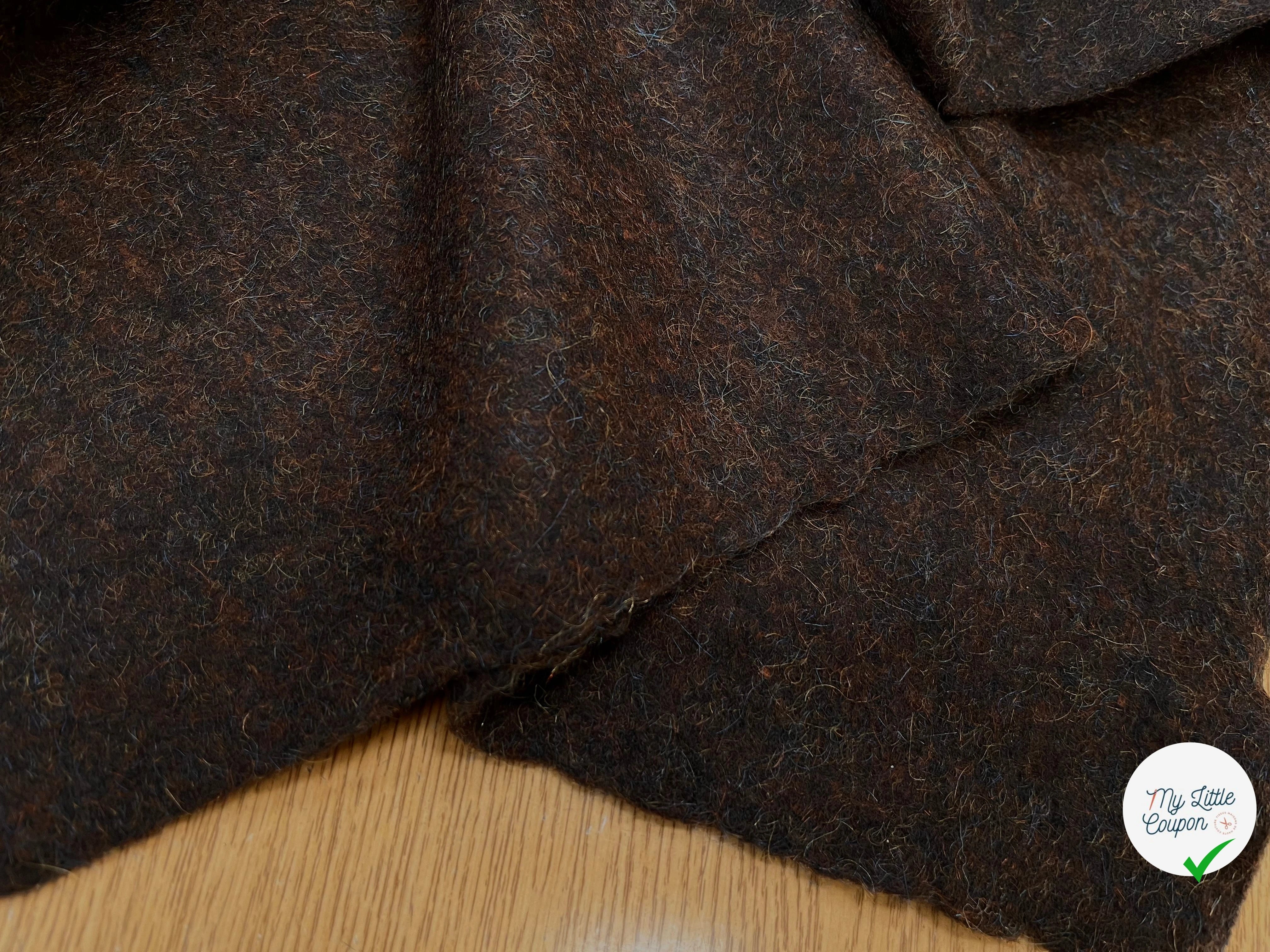 LAINAGE MOUCHETÉ MARRON - My Little Coupon
