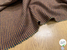 LAINAGE PIED DE POULE ORANGE BLEU - My Little Coupon